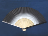 Traditional handcrafted Kyoto Ladies' Sensu - #231 Butterfly - Black