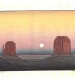 Yoshida Toshi - #017103 Monument Valley - Free Shipping