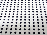 One long Unit of Mameshibori - (Navy dot without cut) Japanese Tradition Cotton Towel (Tenugui) 33 x 860 cm  (The dyed Tenugui)