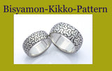 Saito - Edo Pattern Silver 925 ring - (5 Patterns)　