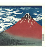 Katsushika Hokusai - #33 Aka Fuji(Red Fuji) Unsodo Edition - Free Shipping