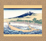 Sankoh Kakejiku - G2-102A - Katsushika Hokusai  #36 - Tōkaidō Ejiri tago-no-ura (Shore of Tago Bay, Ejiri at Tōkaidō) - Free Shipping