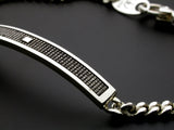 Saito - Heart Sutra Extra Slim Silver Bracelet (Silver 950)