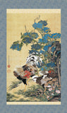 Sankoh Kakejiku - KZ2G9-034- Ito Jakuchu - Ajisai Soukeizu - Free Shipping