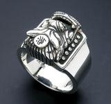 Saito - Onigawara Silver Ring ( 925 Silver )