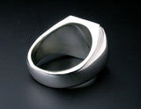 Saito - Heart Sutra Seal Stand Silver Ring