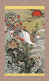 Sankoh Kakejiku - KZ2G9-033- Ito Jakuchu - Kyokujitsu Houozu (Phoenix) - Free Shipping