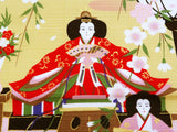 Saigiki - Hinamatsuri (Dolls for Girls Festival) - Furoshiki - 50 x 50 cm