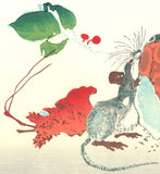 Kawanabe Kyosai - Rats - Free Shipping