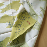 Sumidagawa - Cho Jyu Jinbutsu Giga Green (鳥獣人物戯画) - Furoshiki 48 x 48 cm