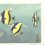 Yoshida Toshi - #015506 Hawaii no Sakana (B)  (Hawaiian Fishes,B)  - Free Shipping