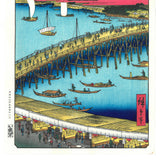 Utagawa Hiroshige - No.059 Ryōgoku Bridge and the Great Riverbank - One hundred Famous View of Edo - Free shipping