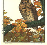 Yoshida Toshi - #016801 Mimizuku (Eagle Owl) - Free Shipping