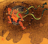 Ogata Korin - #3R Raijin (God of Thunder) - Free Shipping