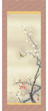 Sankoh Kakejiku - 41A2-052   Kohaku Ume ni Uguisu - Free Shipping