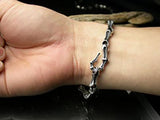 Saito - Silver 925  Bamboo Bracelet