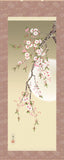 Sankoh Kakejiku - H30A6-025A  Yozakura (Sakura at night with moon) - Free Shipping