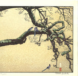 Yoshida Toshi - #015106 Jyuzu kake no Ume (Plum tree ＆ Blue Magpie) - Free Shipping