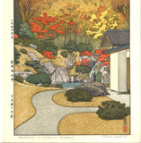 Yoshida Toshi - Hakone shinsengo Nikko den no Oniwa (Autumn in Hakone Museum) - Free Shipping