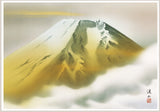 Sankoh Framed Mt. Fuji - G4-BF020L - Ogon Fuji (Golden Mt. Fuji)