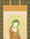 Sankoh Kakejiku - H30E1-K079  Amida Sansonbutsu - Free Shipping