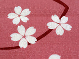 Kyoto Noren (Doorway curtain) 85 cm X 90 cm - The scattered Sakura - Free Shipping