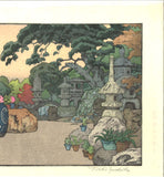 Yoshida Toshi - Ishi Doro ( Stone Lanterns) - Free Shipping