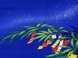 Saigiki - Tanabata decoration Navy - Furoshiki - 50 x 50 cm