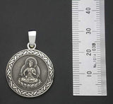 Saito - Monju Bosatsu Pendant Top (Silver 950)