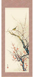 Sankoh Kakejiku - 7A6-12A  Kohaku Ume ni Uguisu - Free Shipping
