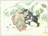 Kawanabe Kyosai - Puppy - Free Shipping