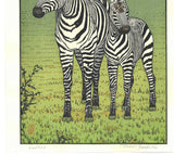 Yoshida Toshi - Shimauma (Zebra)    Only 1 left!!