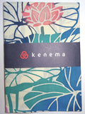 Kenema  - Hatisubana (Lotus Flower)  (The dyed Tenugui)