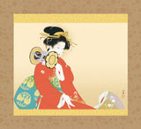 Sankoh Kakejiku - KZ2G9-023- Uemura Shoen - Tsuzumi no ne - Free Shipping