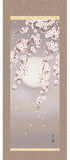 Sankoh Kakejiku - 20A2-022 - Yozakura (Sakura at night with moon) - Free Shipping