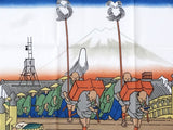 Ukiyoe Tenugui - Oedo Nihonbashi by Hiroshige - (Japanese Tenugui)
