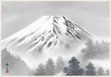 Sankoh Framed Mt. Fuji - G4-BF026L - Suiboku Sansui Mt. Fuji