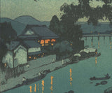Yoshida Hiroshi - Hita Chikugo River, Evening