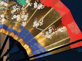 Kyoto Kazari Sensu - #33 Shou,Chiku,Bai (Pine, Bamboo, and Plum) - Length - 28.7 cm (11.29")