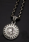Saito - New Dragon Crest Emblem Silver Pendant Top　
