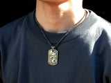 Saito - Rise Dragon-L Silver Pendant Top (Silver 950)