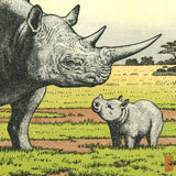 Yoshida Toshi - Sai (Rhinoceros) - Free Shipping