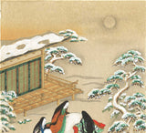 Tosa Mitsuoki - Genji monogatari #17 Asagao (The Tale of Genji - Asagao) - Free Shipping