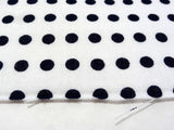 One long Unit of Mameshibori - (Navy dot without cut) Japanese Tradition Cotton Towel (Tenugui) 33 x 860 cm  (The dyed Tenugui)