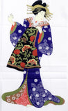 Ukiyo-e Tenugui - Oiran - (Japanese Tenugui)