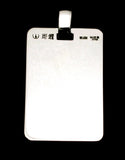 Saito - New Calligraphy Ryusho Houbu Pendant top (Silver 950)
