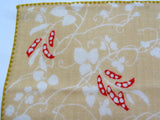 Takehisa Yumeji - Beans Cream  - Gauze Towel (Handkerchief)