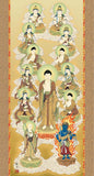 Sankoh Kakejiku - H30E1-J067  Jyusanbutsu (Thirteen Buddha) - Free Shipping