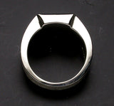 Saito - Old English Initial Silver Ring (Silver 925)