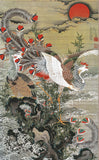 Sankoh Kakejiku - KZ2G9-033- Ito Jakuchu - Kyokujitsu Houozu (Phoenix) - Free Shipping